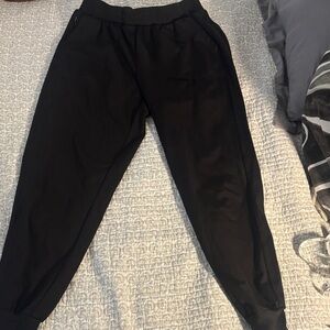 Rachel Zoe Black Elastic Jogger Pants